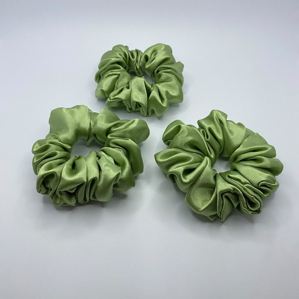 Light Green Scrunchie