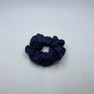 Navy Blue Scrunchie - Image 2