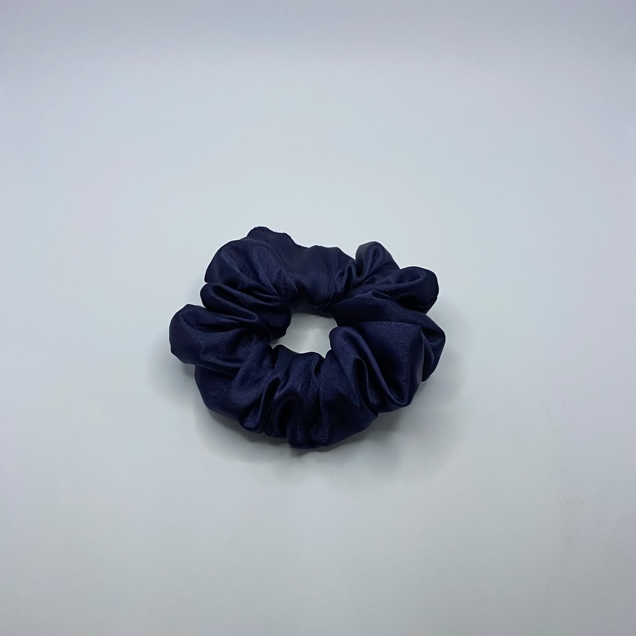 Navy Blue Scrunchie - Image 2