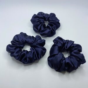 Navy Blue Scrunchie - Image 1