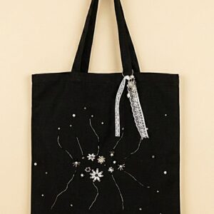 Black Pearl Tote Bag - Image 2