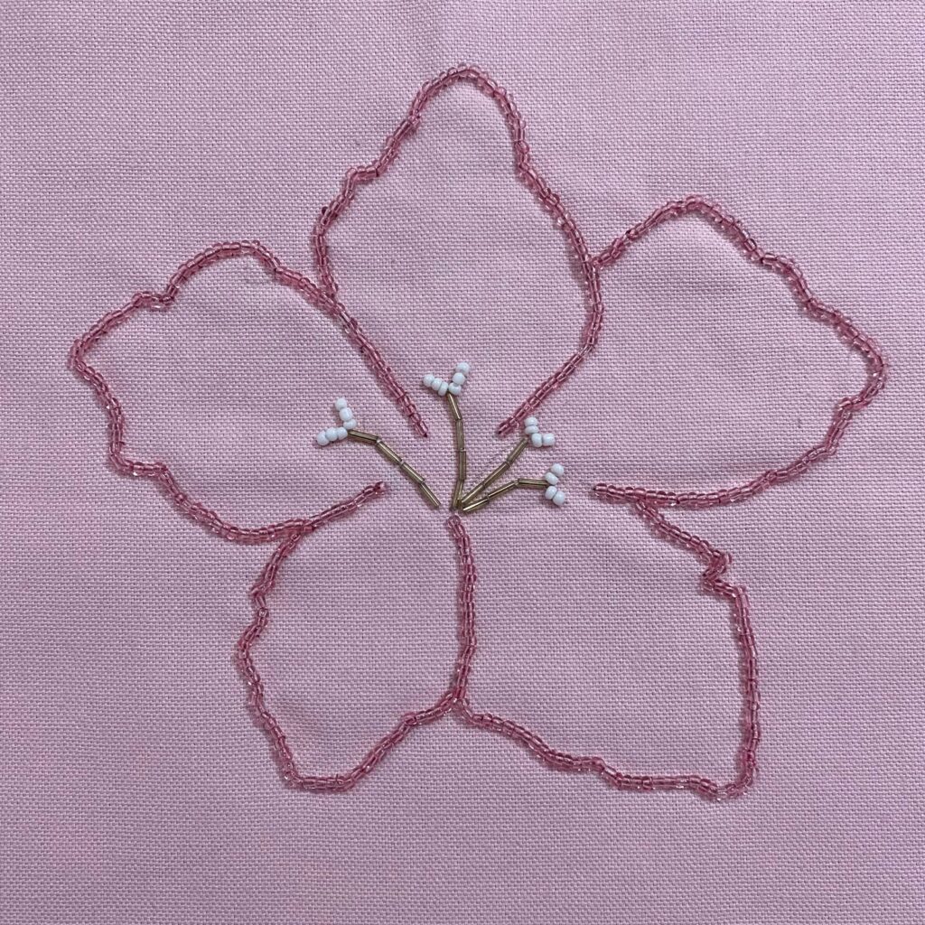 Pink Flower Tote Bag