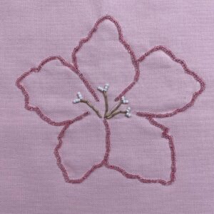 Pink Flower Tote Bag - Image 2