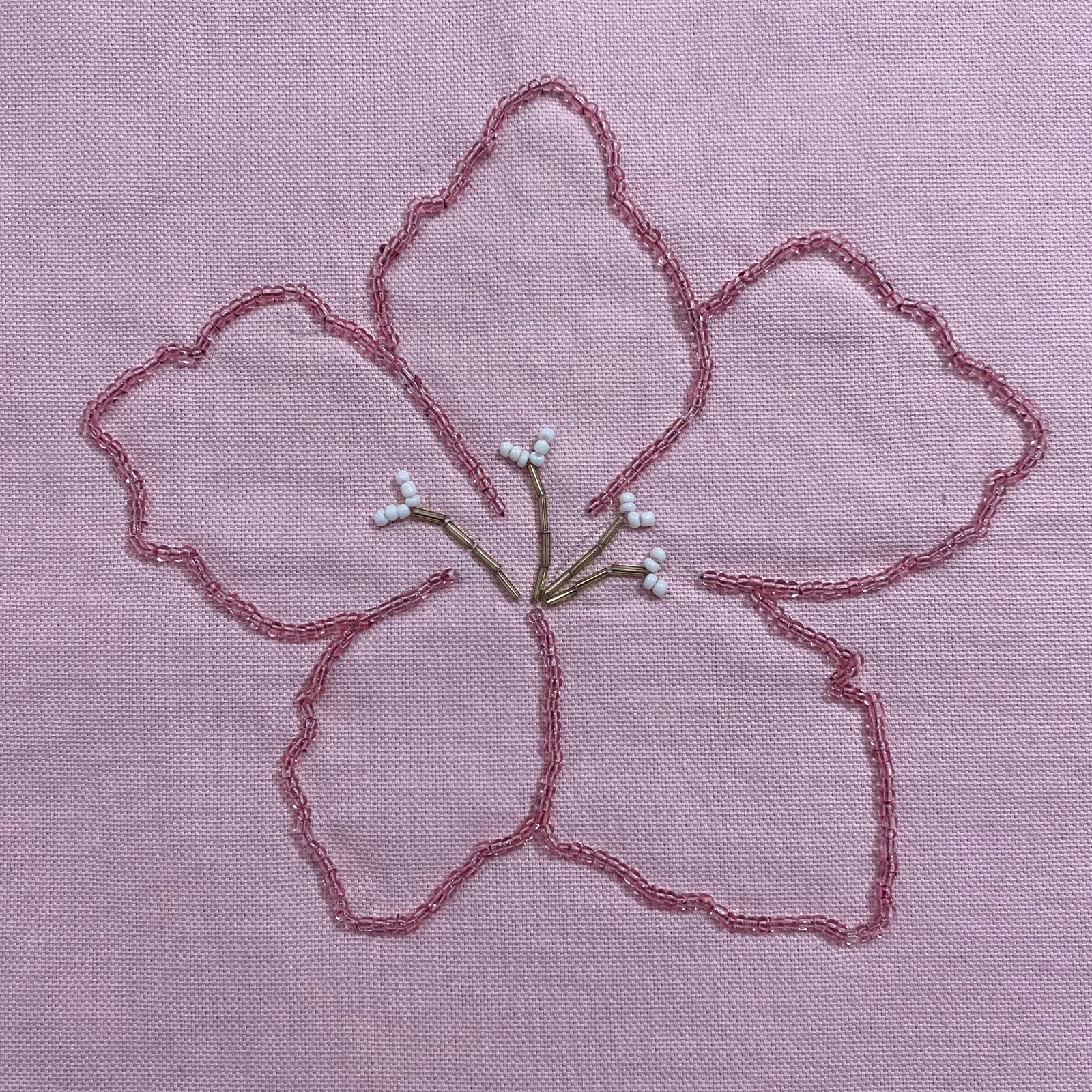 Pink Flower Tote Bag - Image 2