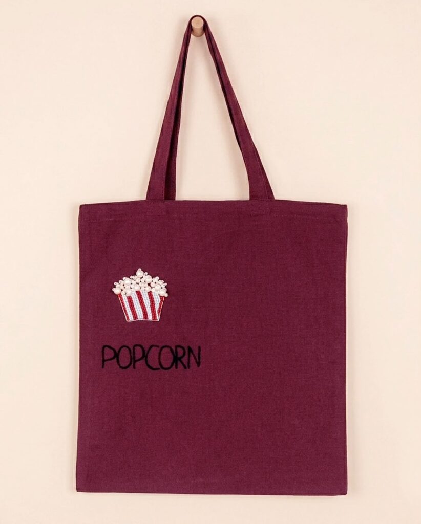 Popcorn Maroon