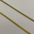 Thin crub chain golden
