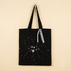 Black Pearl Tote Bag - Image 1