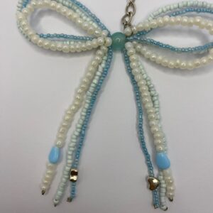 Blue Bow Bag Charm - Image 2