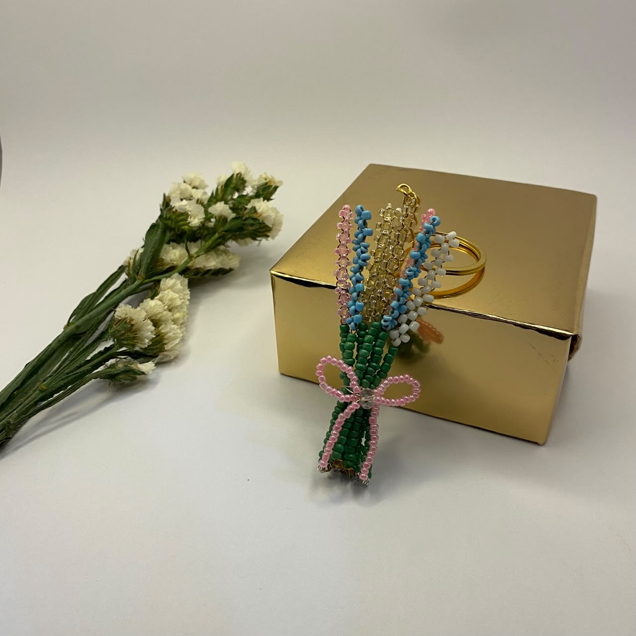 Colorful Beaded Bouquet - Image 1