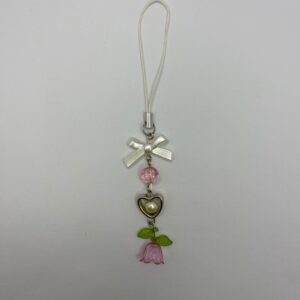 Pink Flower Phonecharm - Image 1