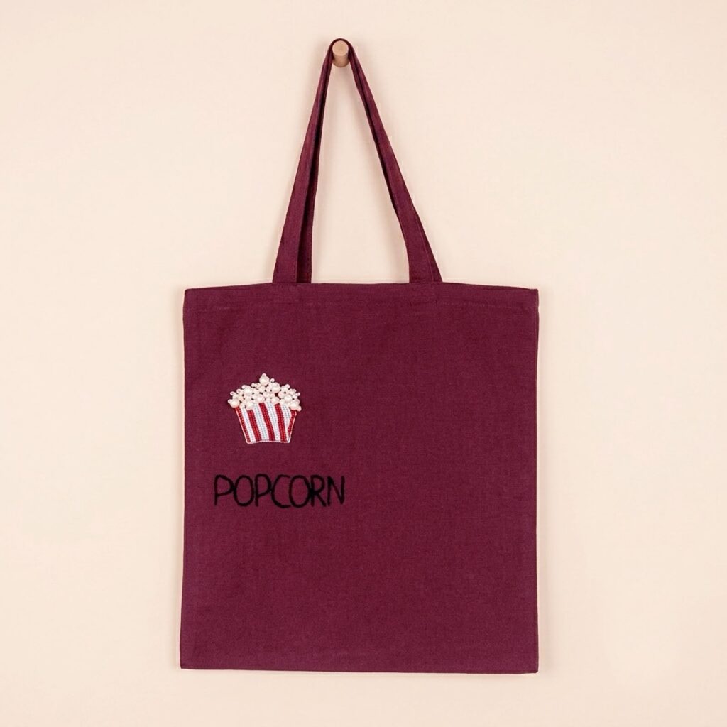 Popcorn Maroon