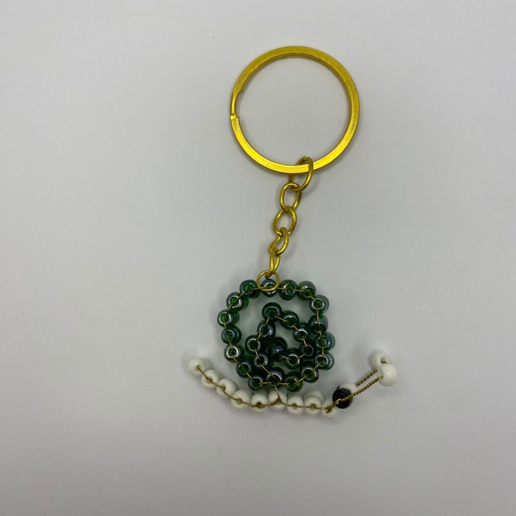 Snail Keychain