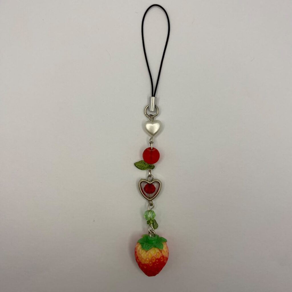 Strawberry Phonecharm