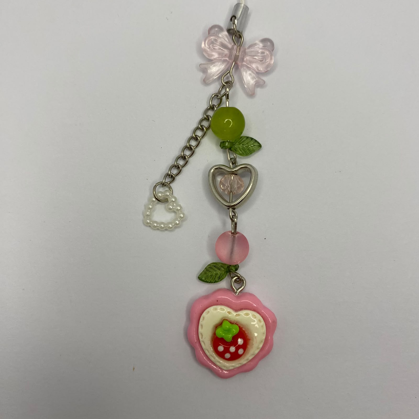 Strawberry Heart Phonecharm - Image 2