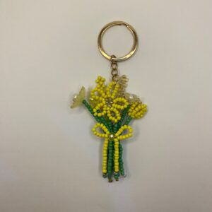 Yellow Beaded Bouquet - Image 2