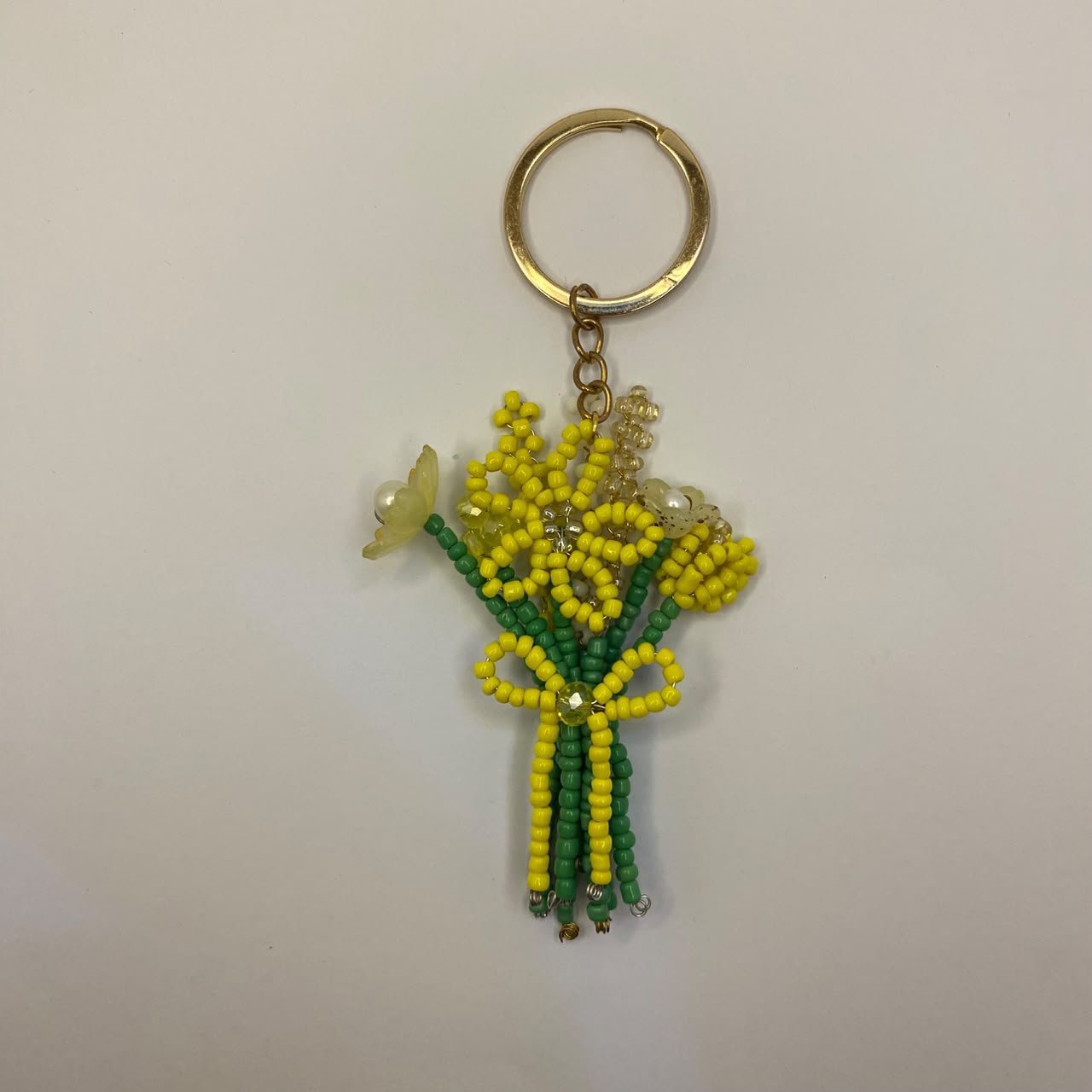 Yellow Beaded Bouquet - Image 2